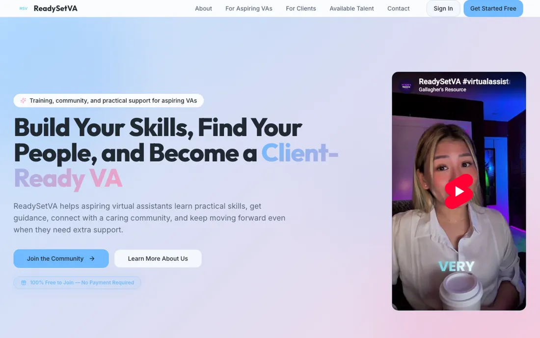 ReadySetVA home page